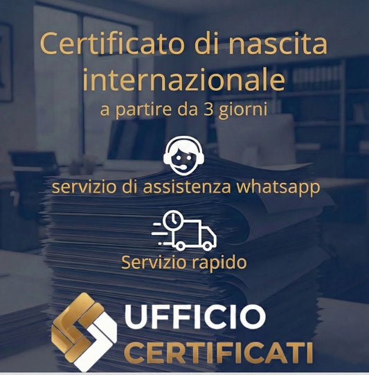 Certificato di nascita internazionale